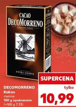 Kaufland Decomorreno Kakao ciemne 150 g opakowanie oferta