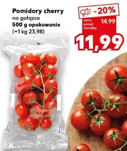 Kaufland Pomidory cherry na gałązce 500 g opakowanie oferta