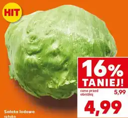 Kaufland Sałata lodowa oferta