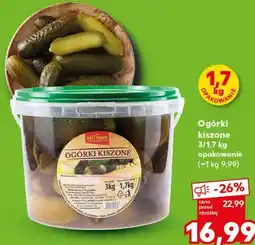 Kaufland Ogórki kiszone ARTMAN 3/1 oferta
