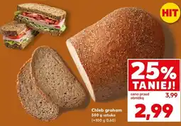 Kaufland Chleb graham 500 g sztuka oferta