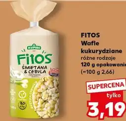Kaufland FITOS Wafle kukurydziane różne rodzaje 120 g opakowanie oferta