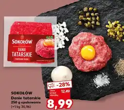 Kaufland SOKOŁÓW Danie tatarskie 250 g opakowanie oferta