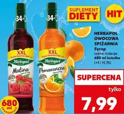 Kaufland HERBAPOL OWOCOWA SPIŻARNIA Syrop oferta