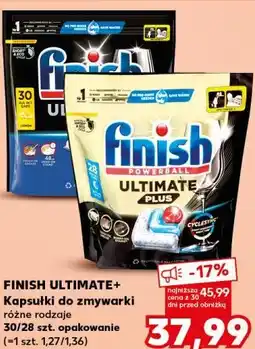 Kaufland Kapsułki do zmywarki FINISH ULTIMATE+ oferta