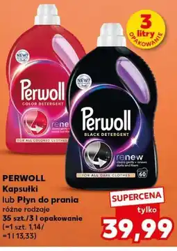 Kaufland Kapsułki lub Płyn do prania PERWOLL oferta