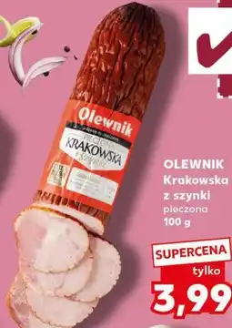 Kaufland OLEWNIK Krakowska z szynki pieczona oferta