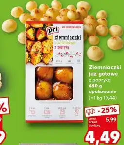 Kaufland Ziemniaczki już gotowe z papryką 430 g opakowanie oferta