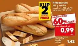 Kaufland Półbagietka 125 g sztuka oferta