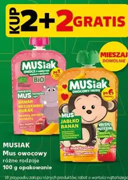 Kaufland Musiak Mus owocowy różne rodzaje oferta