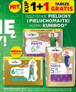Kaufland Wszystkie pieluchy i pieluchomajtki Kuniboo oferta