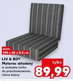 Kaufland Materac składany oferta