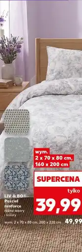 Kaufland Pościel renforce różne wzory oferta