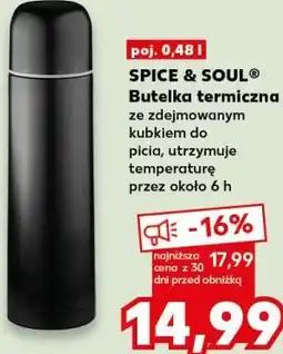 Kaufland Butelka termiczna ze zdejmowanym kubkiem do picia oferta