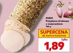 Kaufland Polędwica drobiowa z majerankiem DUDA oferta