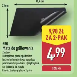 ALDI BBQ Mata do grillowania oferta