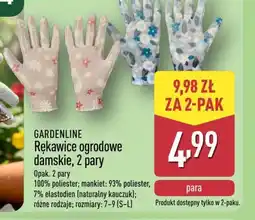ALDI Gardenline Rękawice ogrodowe oferta