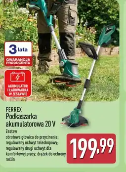 ALDI Ferrex Podkaszarka akumulatorowa 20 V oferta