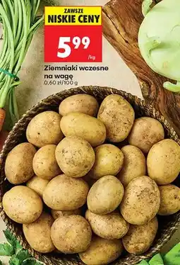 Biedronka Ziemniaki wczesne na wagę oferta