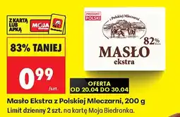 Biedronka Masło ekstra oferta