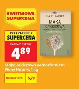 Biedronka Mąka orkiszowa pełnoziarnista typ 2000 oferta