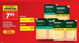 Biedronka Ser plastry gouda oferta