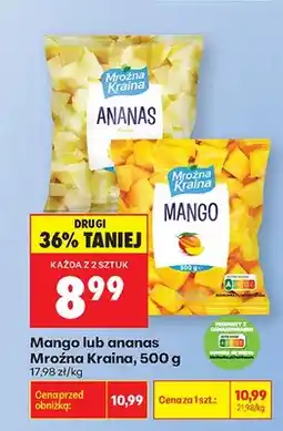 Biedronka Mango mrożone oferta