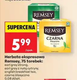 Biedronka Herbata ekspresowa earl grey strong oferta