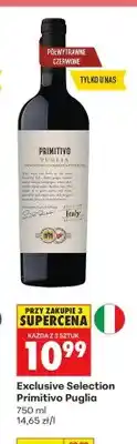 Biedronka Wino Primitivo Puglia oferta