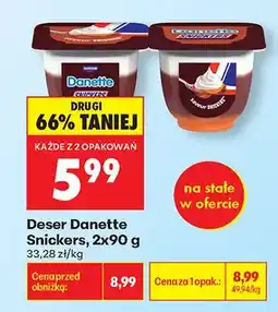 Biedronka Deser Snickers oferta