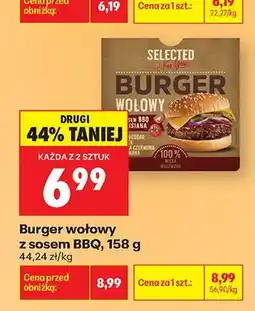 Biedronka Burger wołowy z sosem BBQ oferta