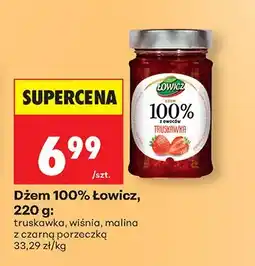 Biedronka Dżem 100% truskawka oferta