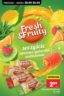 Biedronka Galaretka owocowa nadziewana oferta