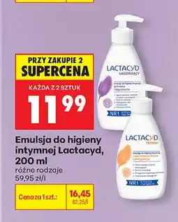 Biedronka Emulsja do higieny intymnej różne rodzaje oferta