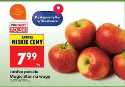 Biedronka Jabłka polskie Magic Star na wagę oferta