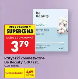 Biedronka Patyczki kosmetyczne cotton oferta