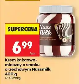 Biedronka Krem kakaowo-mleczny o smaku orzechowym oferta