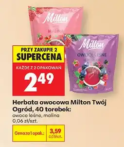 Biedronka Herbata owocowa owoce leśne oferta