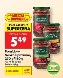 Biedronka Pomidory różne rodzaje oferta