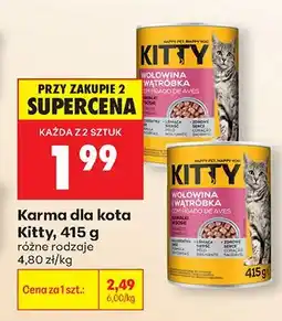 Biedronka Karma dla kota różne rodzaje oferta