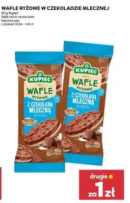 Stokrotka Wafle ryżowe w czekoladzie mlecznej oferta
