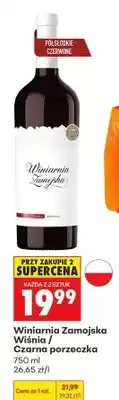 Biedronka Wino Zamojska Wiśnia / Czarna porzeczka oferta