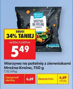 Biedronka Warzywa na patelnię z ziemniakami oferta