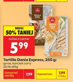 Biedronka Tortilla gyros oferta