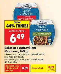 Biedronka Sałatka z tuńczykiem z kuksom i suszonymi pomidorami oferta