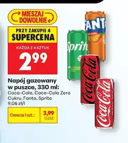 Biedronka Napój gazowany w puszce Coca-Cola oferta