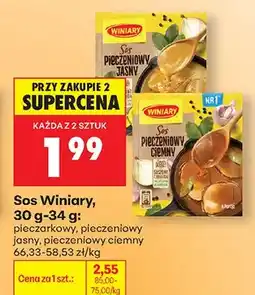 Biedronka Sos pieczarkowy jasny oferta