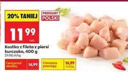 Biedronka Kostka z fileta z piersi kurczaka oferta