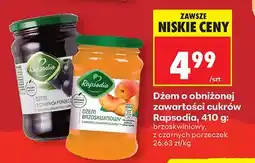 Biedronka Dżem brzoskwiniowy z czarnych porzeczek oferta