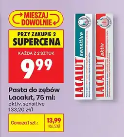 Biedronka Pasta do zębów aktiv oferta